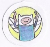 This "Finn Fairy" is my younger daughter's homage to Adventure Time